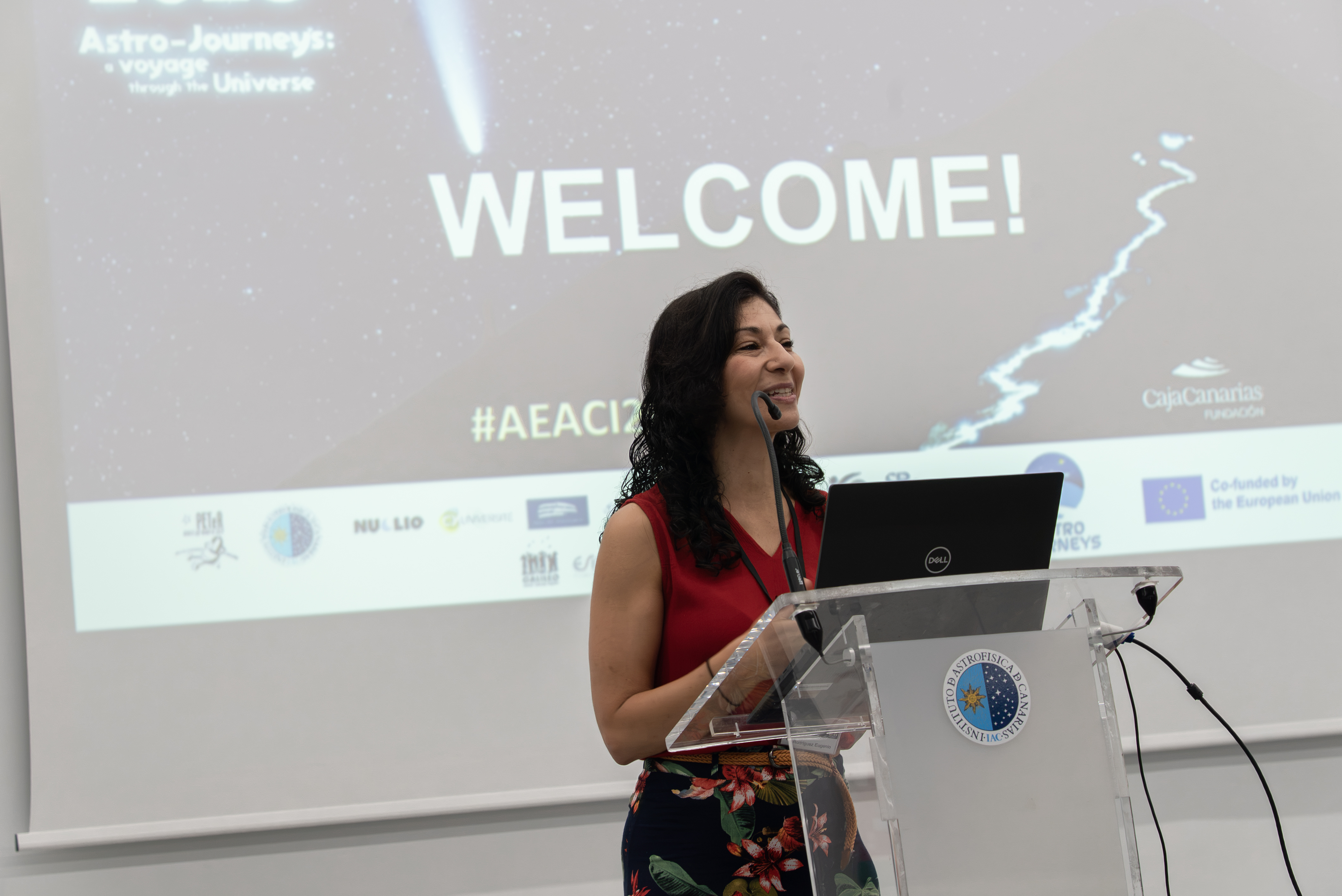 Nayra Rodríguez Eugenio astrofísica divulgadora del IAC y organizadora de la AEACI 2026
