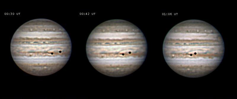 Transit of Europa and Io