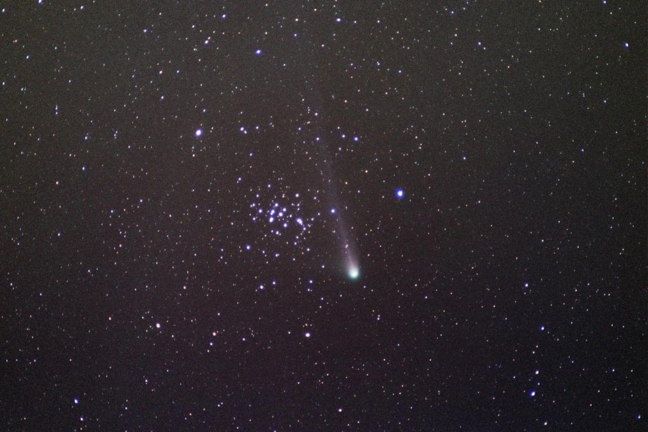 Q4 Neat Comet and Praesaepe Open Cluster