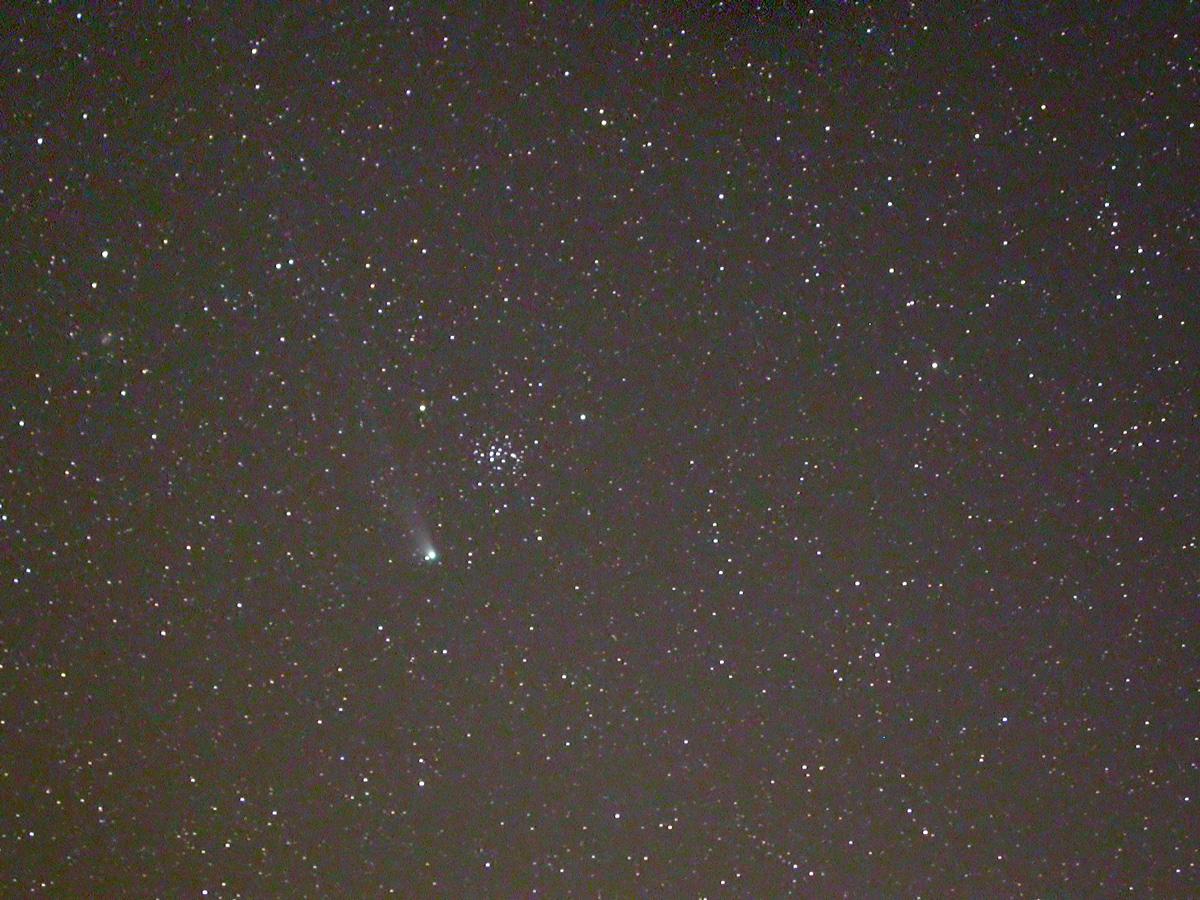 Q4 Neat Comet and Praesaepe Open Cluster