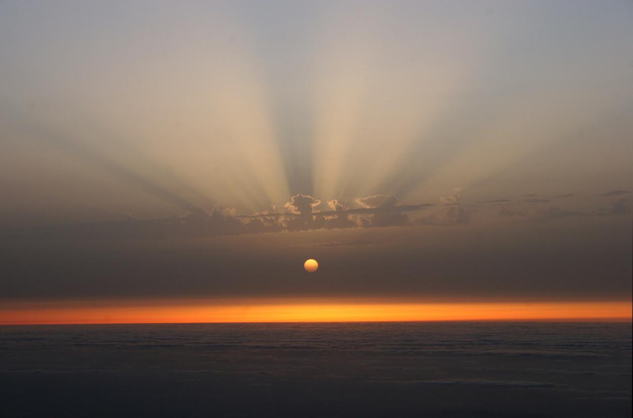 Crepuscular rays