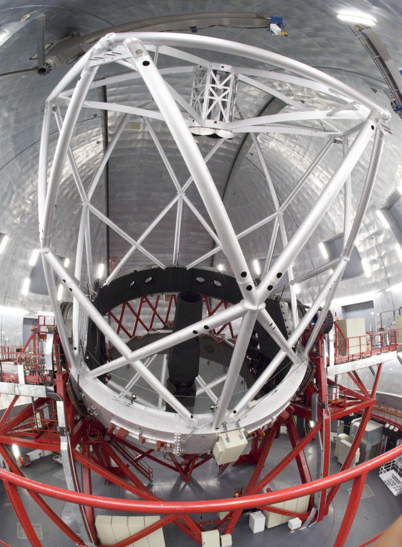 Inside the dome