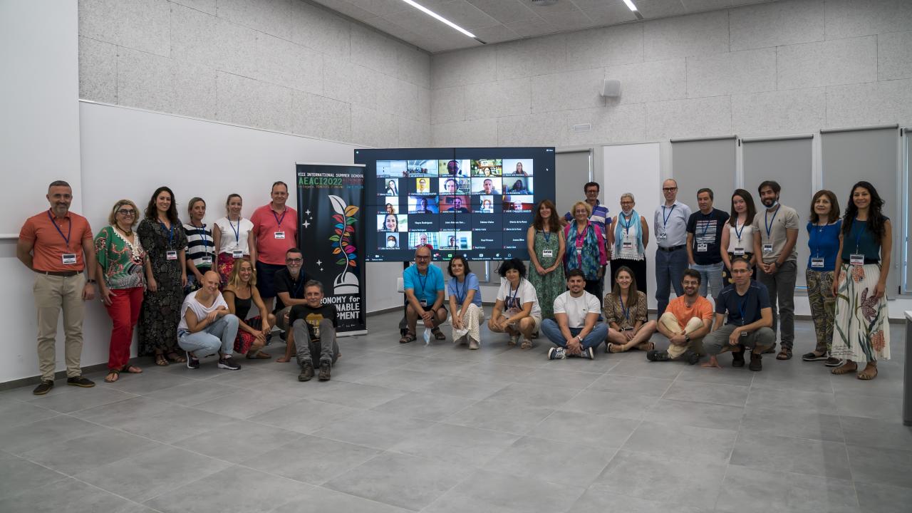Participantes del curso AEACI 2022