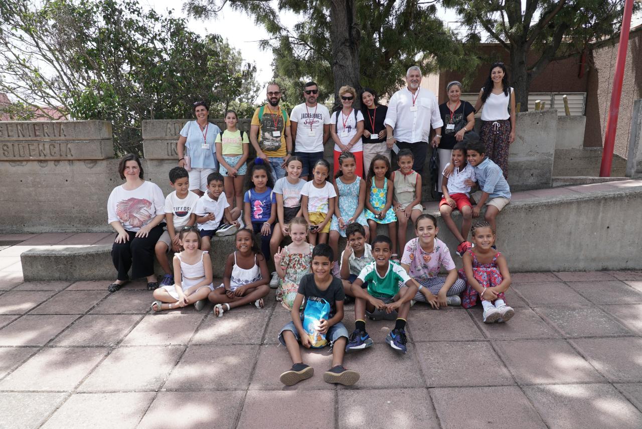 Actividades con niños y niñas saharauis en el MCC y el IAC