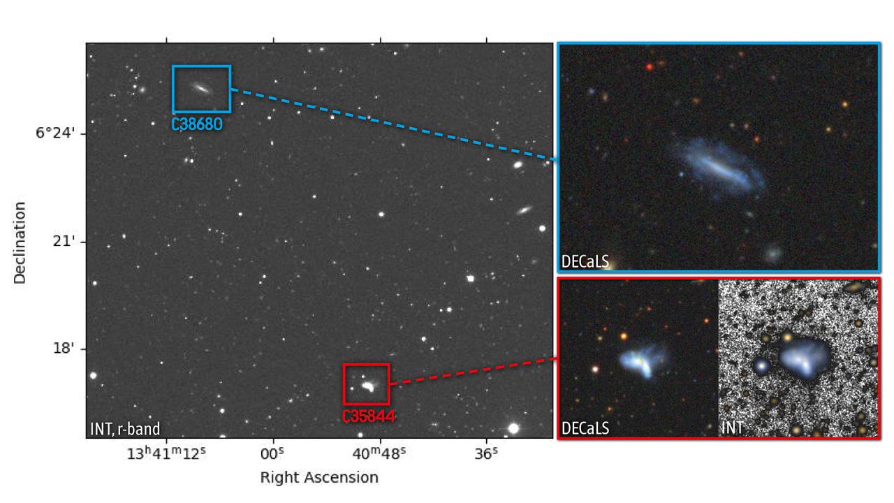 Rare pair of interacting dwarf galaxies observed by the CAVITY project