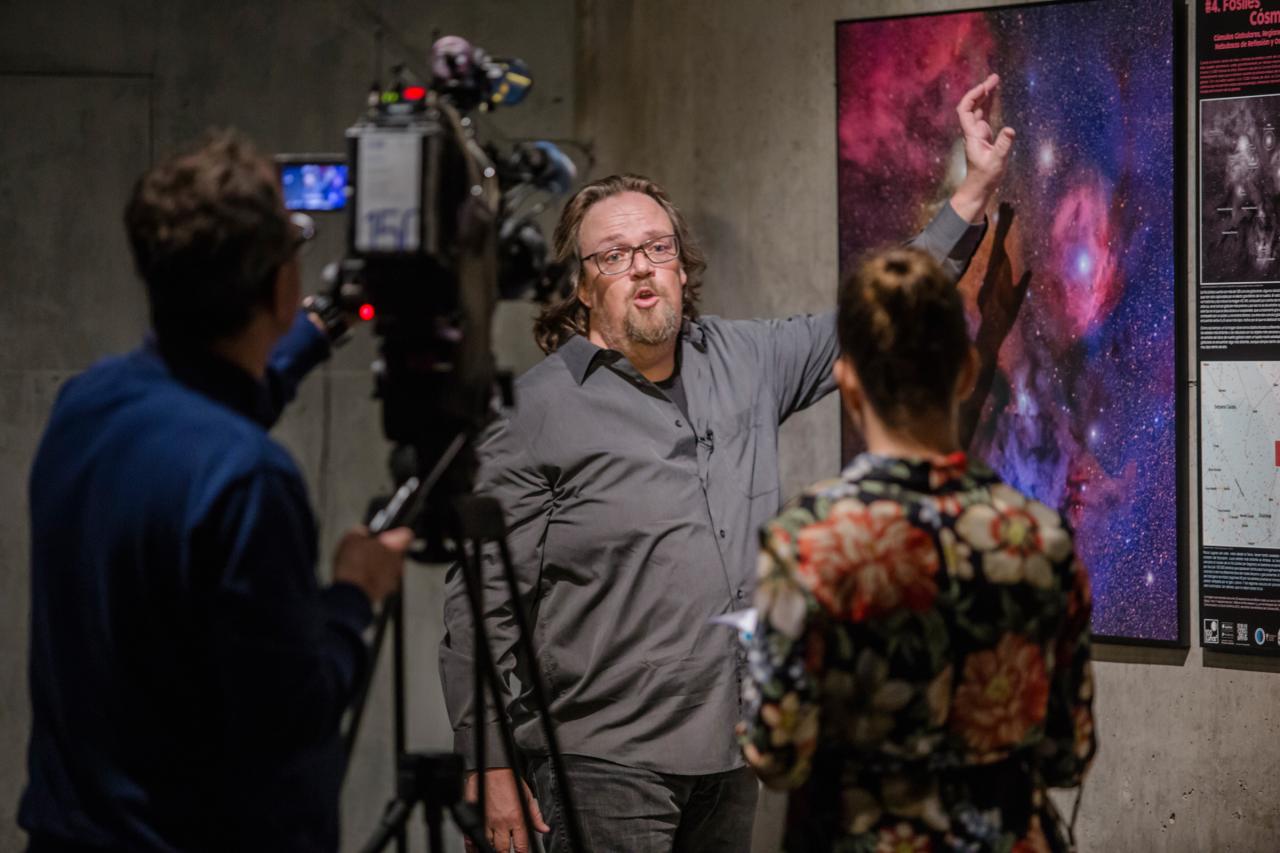Alfred Rosenberg, director of the project "100 square moons". 