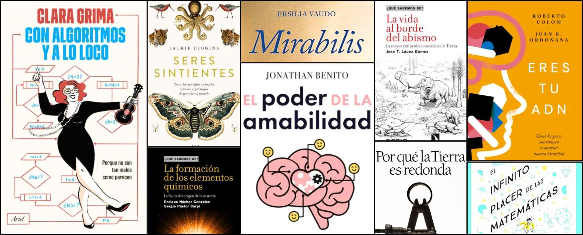 Libros finalistas Premio Cosmos