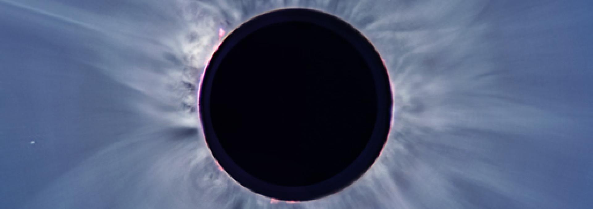 Imagen de un eclipse total de Sol / NASA
