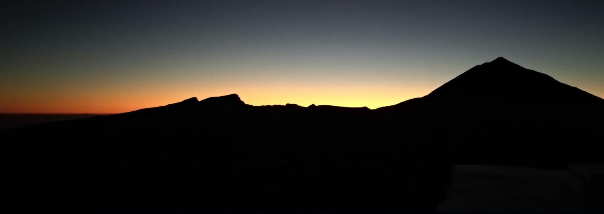 Puesta de Sol desde el Observatorio del Teide. Crédito: Irene Mollá Segura/IAC