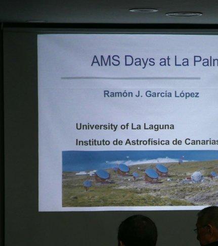Comienza el Congreso AMS de altas energías en La Palma