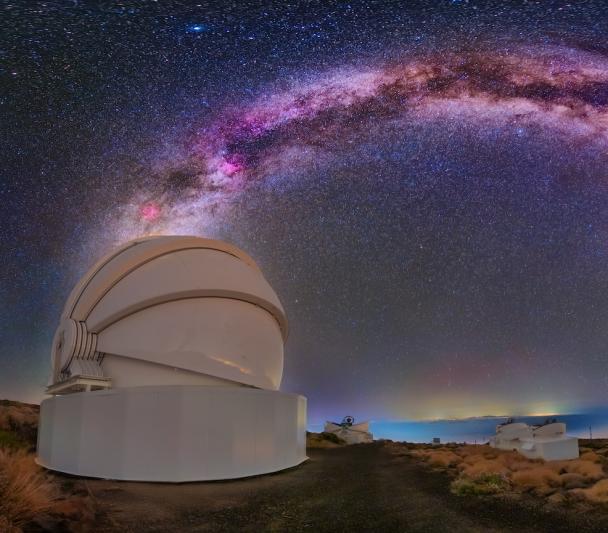 Two-meter Twin Telescope (TTT), a robotic facility located at the Teide Observatory in Tenerife, Canary Islands.