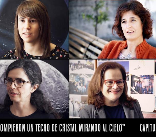 Niñas que rompieron un techo de cristal mirando al cielo. Capítulo VI