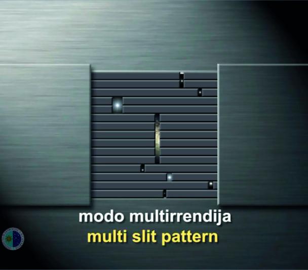 Multi slit observation of an astronomical object