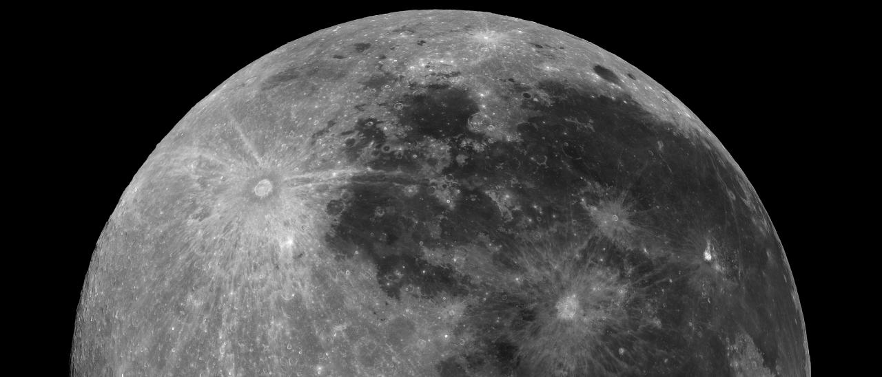 Full moon in IR filter