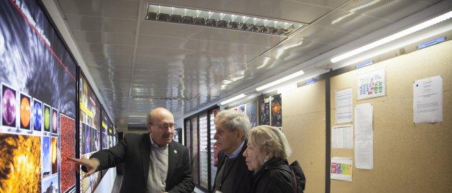 The Nobel Laureate Claude Cohen-Tannoudji visits the IAC and the Teide Observatory