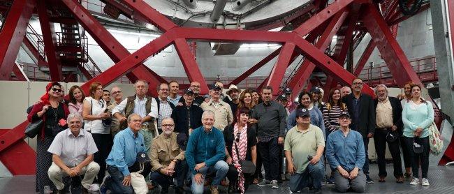 Stars from the world of literature “touch the sky” at the La Palma Observatory