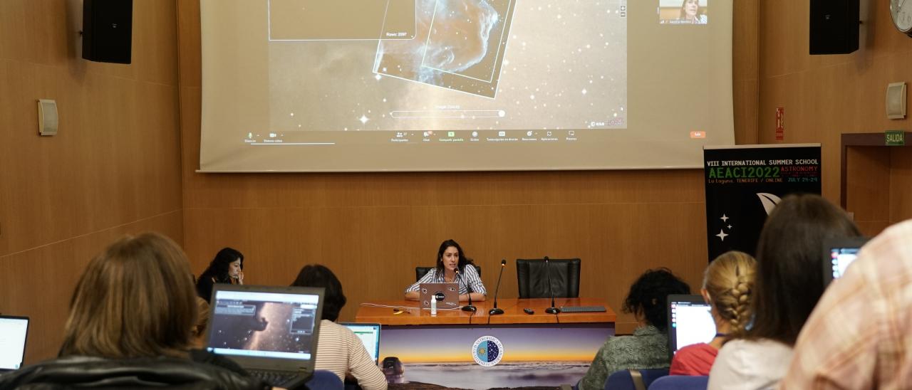 Sandra Benitez (ESA) at the AEACI 2022