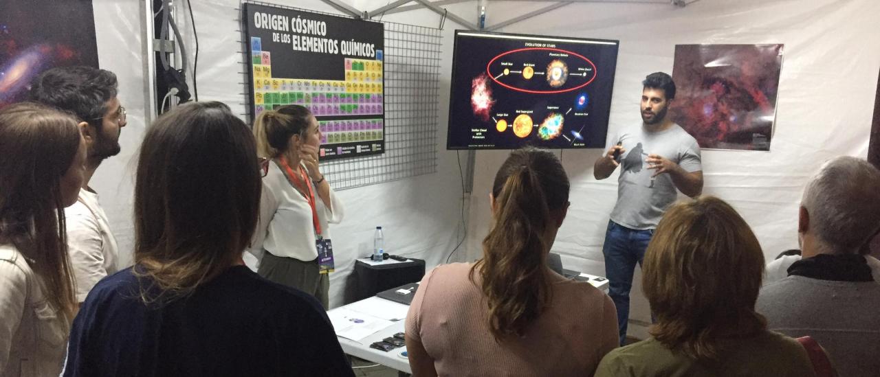 Presencia del IAC en la Miniferia de Tenerife