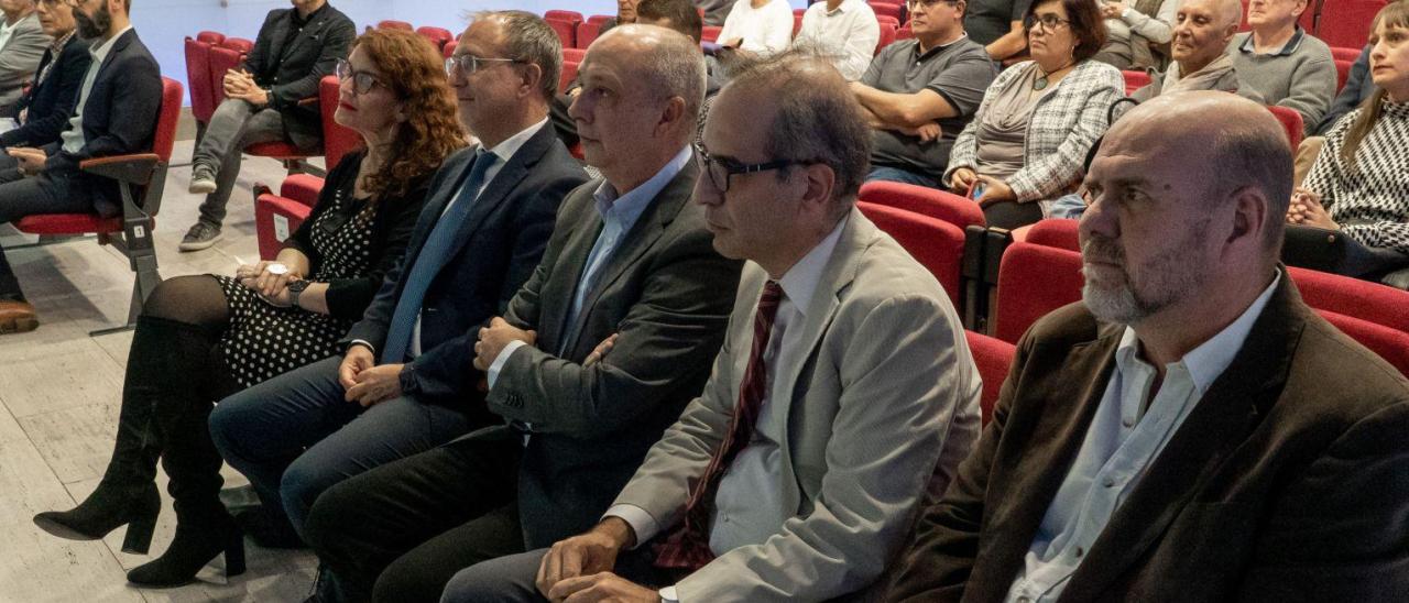 Autoridades presentes en el acto homenaje a Francisco Sánchez en La Palma / IAC