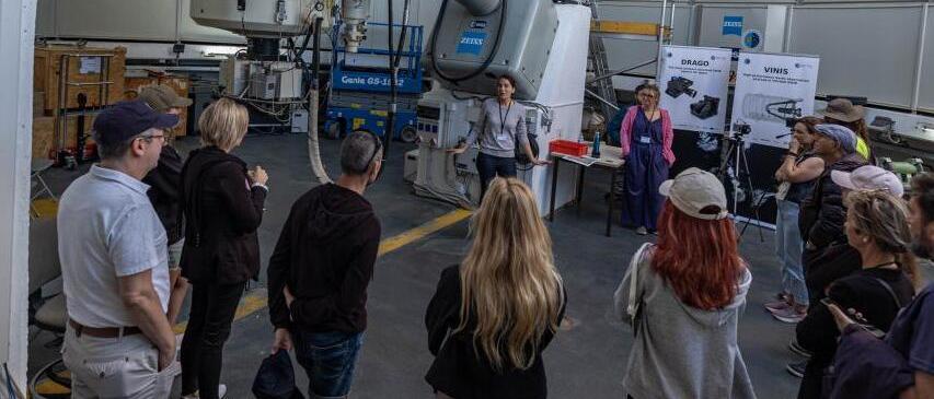 Inside the Optical Ground Station