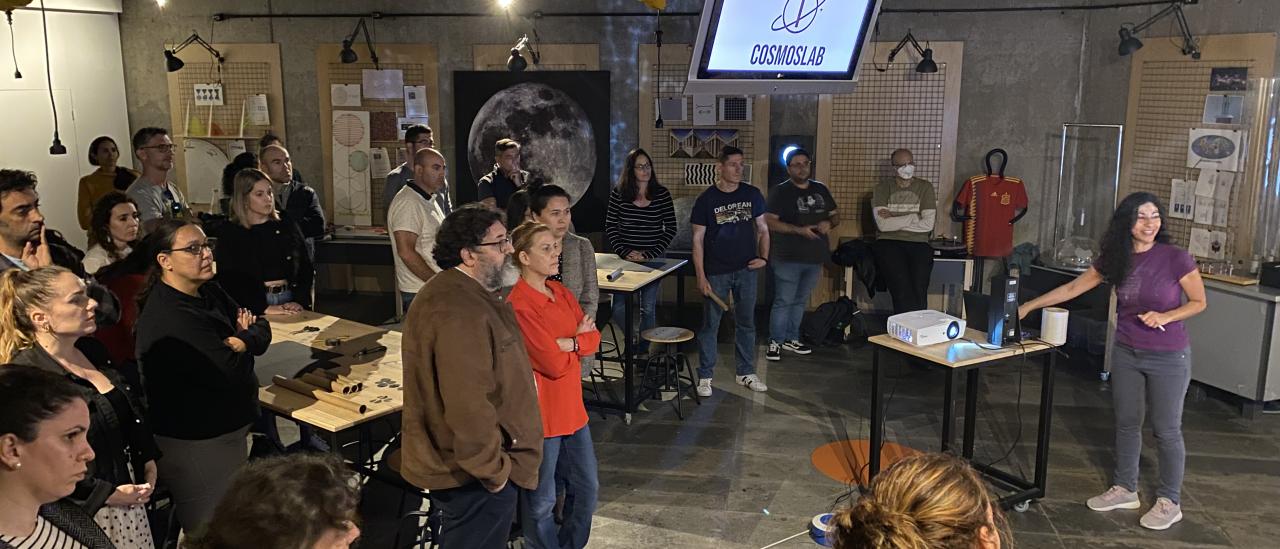 Actividad práctica desarrollada por el proyecto Cosmoviaje