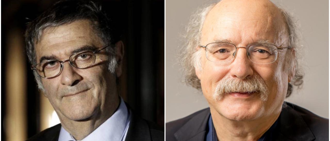 Serge Haroche, Premio Nobel de Física en 2012, y F. Duncan Haldane, Premio Nobel de Física en 2016
