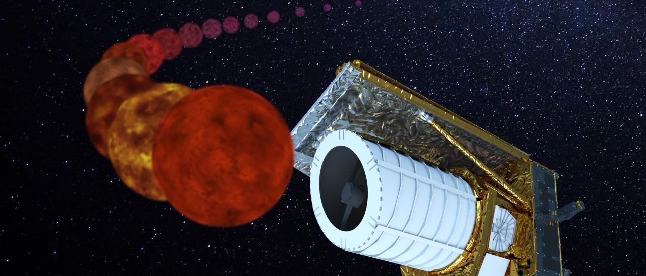 Artistic recreation of the Euclid space telescope with a census of ultra-cool dwarfs and brown dwarfs