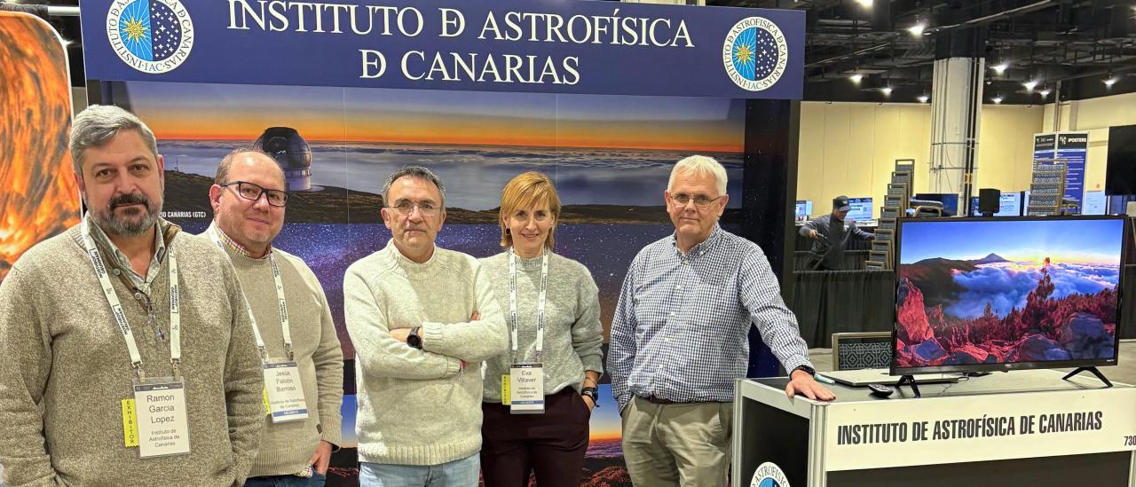 El IAC muestra el potencial de los Observatorios de Canarias en la reunión de la American Astronomical Society