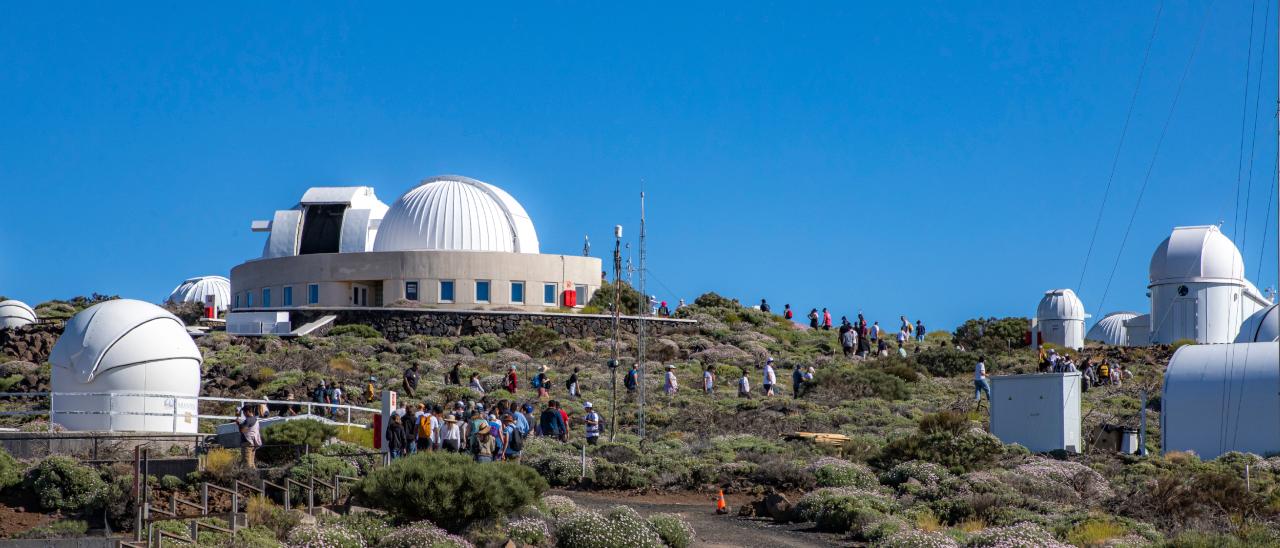 Jornadas de puertas abiertas en el Observatorio del Teide 