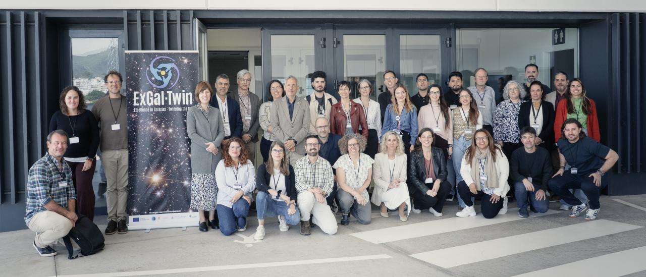 Attendees at the 2025 ExGal-Twin Regional Workshop on European Project Management held at the IACTEC headquarters in Tenerife