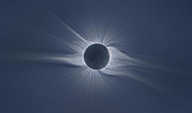 Eclipse total de Sol desde Novosibirsk (Rusia) en 2008