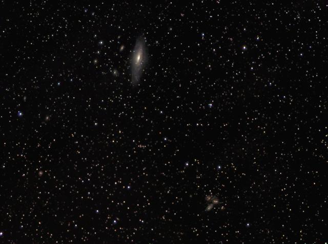 Galaxia NGC 7331 y Quinteto de Stephan