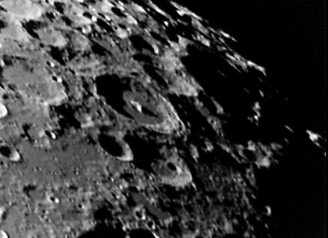 Cráter Moretus en la Luna