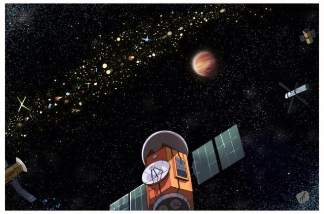 El cinturón de Clarke, un método para buscar posibles civilizaciones extraterrestres