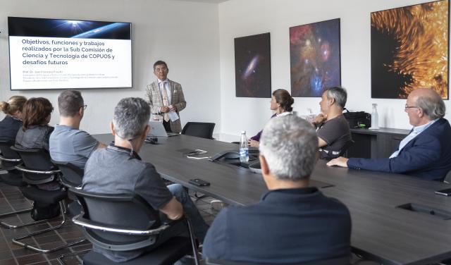 Charla de Juan Francisco Facetti en la sede central del IAC