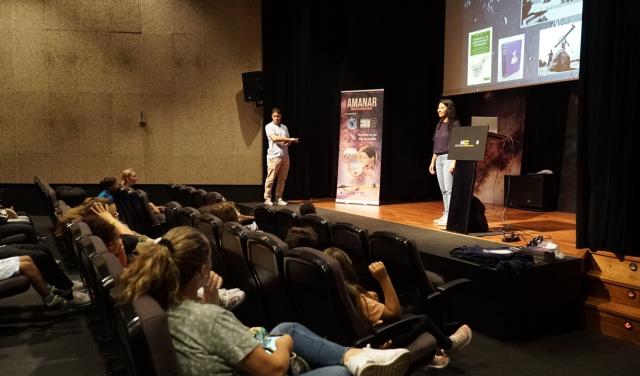 AMANAR en el Museo de la Ciencia y el Cosmos