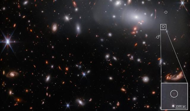 Galaxia diminuta RX J2129-z95