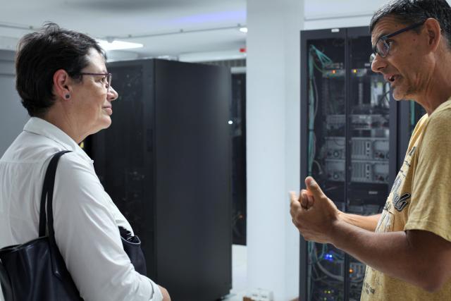 Ana Rosa Mena and Antonio Díaz Chinea