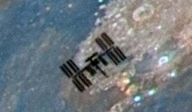 La Luna y la ISS (III)