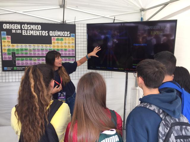 Presencia del IAC en la Miniferia de La Palma