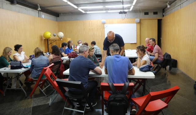 Teachers during one of the workshops at MCC