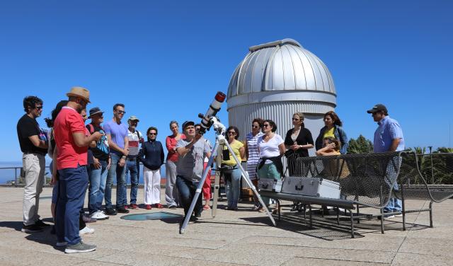 Teachers on the terrace of the MCC