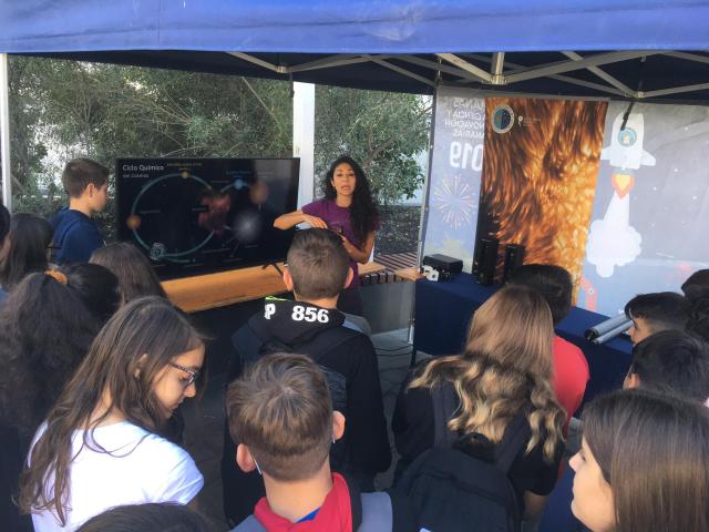 Presencia del IAC en la Miniferia de La Palma