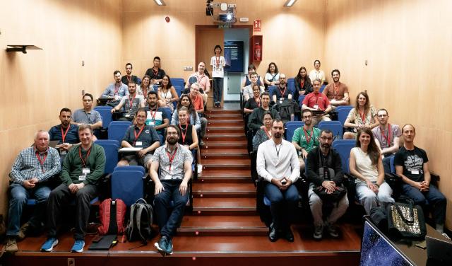 Attendees at the Solar MHD 2024