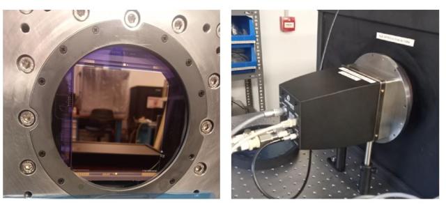 05 Testing large format CCD /Teledyne integrated in TEC (Peltier) camera