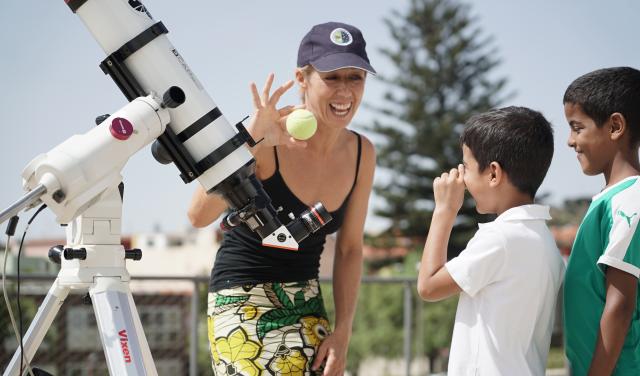Actividades con niños y niñas saharauis en el MCC y el IAC