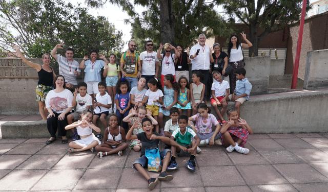 Actividades con niños y niñas saharauis en el MCC y el IAC