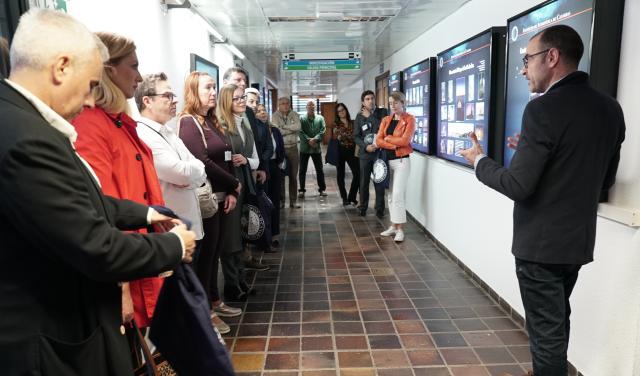 Visit of the FJS to the IAC