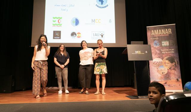 Actividades con niños y niñas saharauis en el MCC y el IAC