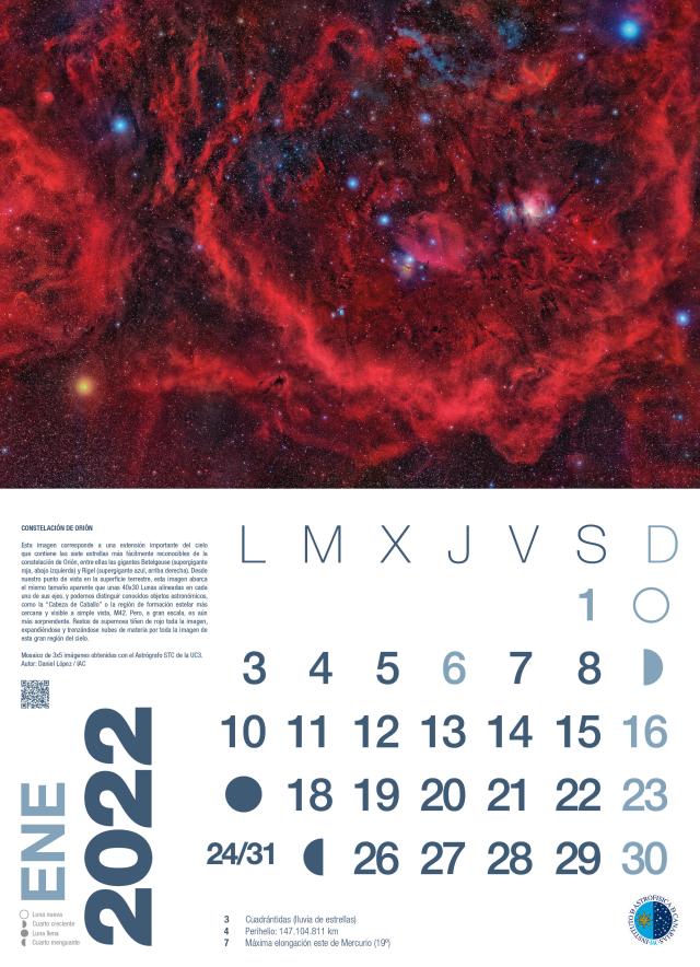 Astronomical calendar 2022
